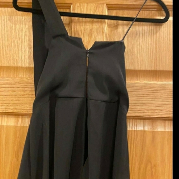 ParkerHeather Crepe Cocktail Dress w/ Beaded Strap - Picture 10 of 13